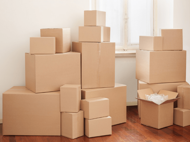 Moving Boxes in a pile - moving supplies for sale in millersville